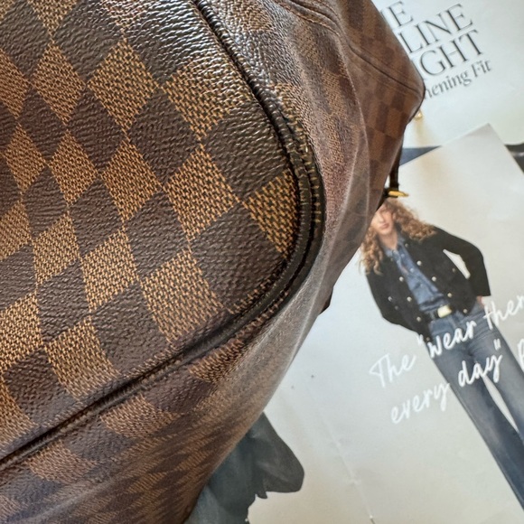 💯💯% AUTHENTIC Louis Vuitton Damier Ebene Neo Neverfull MM - Picture 6 of 17